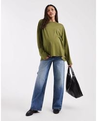 ASOS - Asos Design Maternity Long Sleeve T-shirt - Lyst
