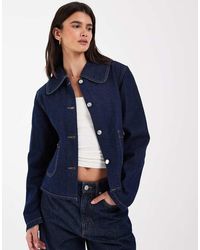 ONLY - Boxy Denim Jack - Lyst