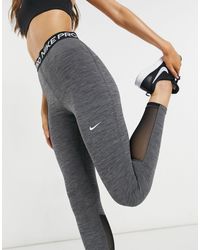Nike - Nike - Pro Training - 365 - legging Met Hoge Taille En 7/8 Lengte - Lyst