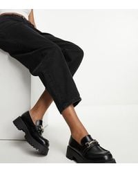ASOS - Wide Fit Masterpiece Chunky Loafer - Lyst