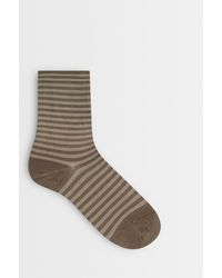 & Other Stories - Multi Stripe Ankle Socks - Lyst
