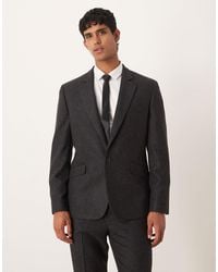 ASOS - Wool Blend Slim Suit Jacket - Lyst