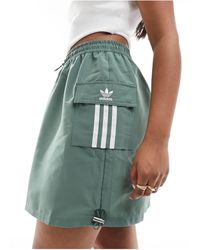 adidas Originals - Gonna cargo kaki - Lyst