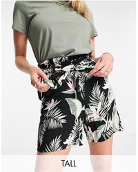 Vero Moda - Paperbag Waist Shorts - Lyst