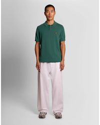 Lyle & Scott - Mid Knits Cotton Short Sleeve Knitted Polo - Lyst