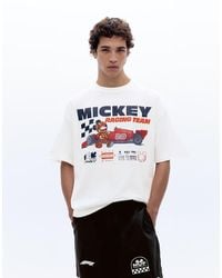 Pull&Bear - Disney X F1 Mickey Racing Team T-shirt - Lyst