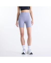 New Balance - Nb Harmony High Rise Short 6" - Lyst