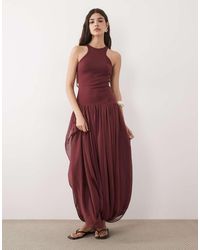 ASOS - Hybrid Racer Maxi Dress - Lyst