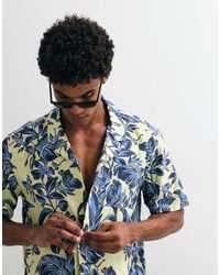 Tommy Hilfiger - Resort Bowling Tropical Printed Revere Collar Shirt Co-Ord - Lyst