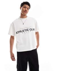 Jack & Jones - Boxy Crop T-Shirt With Front Print - Lyst