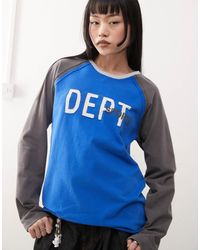Collusion - Retro Style Applique Raglan Long Sleeve T-shirt - Lyst