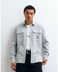 Parlez - Waffle Printed Shirt - Lyst