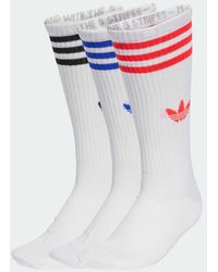 adidas Originals - Calcetines Clásicos High 3 Bandas - Lyst