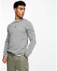 Only & Sons - Gebreide Trui Met Ronde Hals En Textuur - Lyst