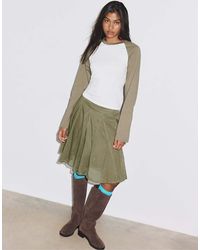 Stradivarius - Baseball-style Long Sleeve T-shirt - Lyst