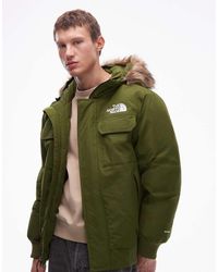 The North Face - Mcmurdo Faux Fur Hooded Down Bomber - Lyst