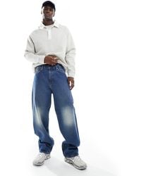 Weekday - Galaxy baggy Fit Straight Leg Jeans - Lyst