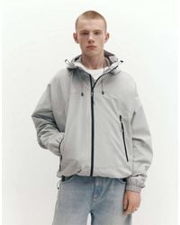 Pull&Bear - Lightweight Hooded Raincoat - Lyst