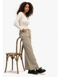 Superdry - Mid Rise Baggy Chino - Lyst