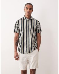 Jack & Jones - Short Sleeve Slim Shirt - Lyst