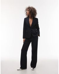 Mango - Pantalon d'ensemble léger à fines rayures - Lyst