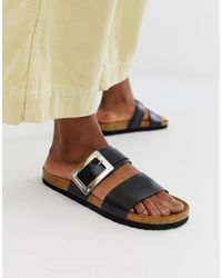 ASOS Sandalias negras Fool For You - Negro