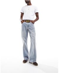 ASOS - – jeans mit ausgestelltem, weitem bein - Lyst