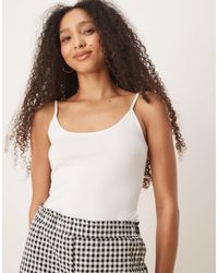 Gina Tricot - Caraco en jersey à bretelles fines - Lyst