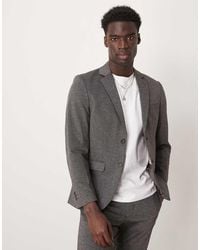 SELECTED - Noah Slim Fit Jersey Suit Blazer - Lyst