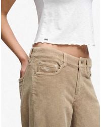 Superdry - Mid Rise Baggy Jumbo Cord Pants - Lyst