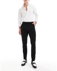 ASOS - New Skinny Tuxedo Trousers - Lyst