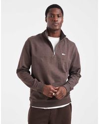 Tommy Hilfiger - Chest Flag Logo 1/4 Zip Up Jumper - Lyst