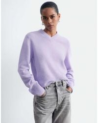 & Other Stories - V-neck Knitted Jumper With Wool - Lyst
