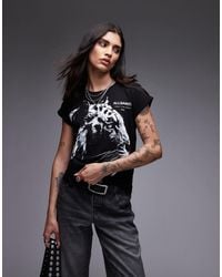 AllSaints - Ivana Tiger Tee - Lyst