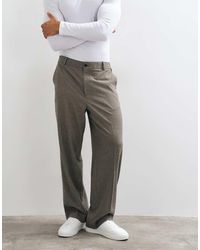 ASOS - Wide Smart Co-ord Trousers - Lyst