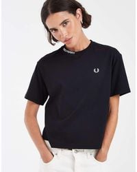 Fred Perry - Embroidered Logo T-Shirt - Lyst
