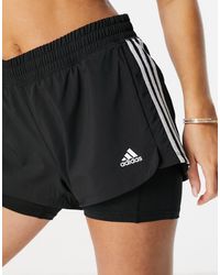 adidas Originals - Adidas training – pacer – 2-in-1-shorts - Lyst