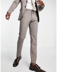 Jack & Jones Premium Slim Fit Suit Trouser - Grey
