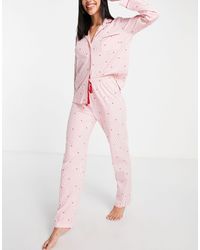 Dames Kleding voor voor Nachtmode voor Pyjamas Womensecret Korte Mouwen Mannelijke Pyjama Voor in het Oranje 