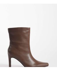 Public Desire - Pixar Heeled High Ankle Boots With Chisel Toe - Lyst