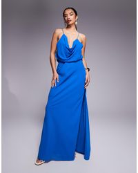 ASOS - Asos design petite – racerback-maxikleid - Lyst