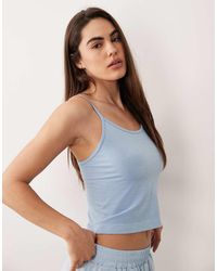4505 - Lightweight Seamless Mesh Running Cami - Lyst