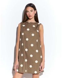 NARRATED - Mini Shift Dress - Lyst