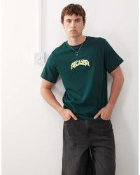 Weekday - Great Boxy Fit T-shirt With Graphic Print - Lyst