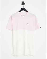 Camiseta color con diseño color block 