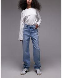 Tommy Hilfiger - – layla – schmal geschnittene, elastische straight jeans - Lyst