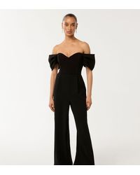 Forever New - Tailored Sweetheart Neck Line Off The Shoulder Jumpsuit - Lyst