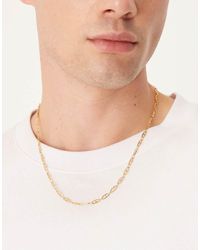 ASOS - Collar De Cadena Estilo Barco De Acero Inoxidable Resistente Al Agua De - Lyst