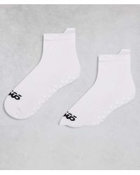4505 - 2 Pack Pilates Grip Ankle Sock - Lyst