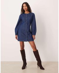 Nobody's Child - Vestito Corto A Maniche Lunghe - Lyst